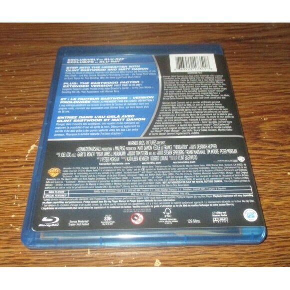 Hereafter (Blu-ray/DVD, 2011, 2-Disc Set) w/ slip cover - Picture 5 of 5